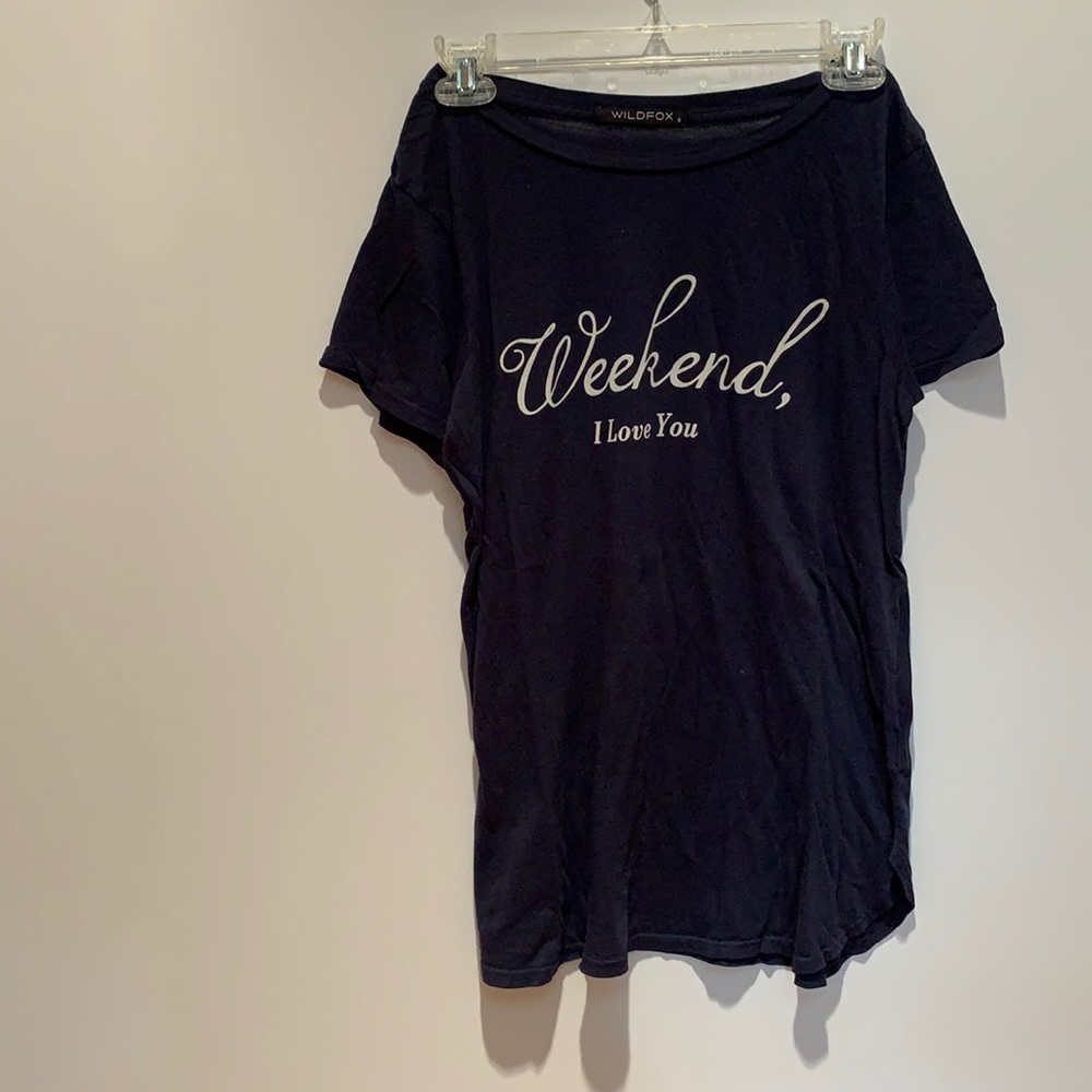 Wildfox weekend tee